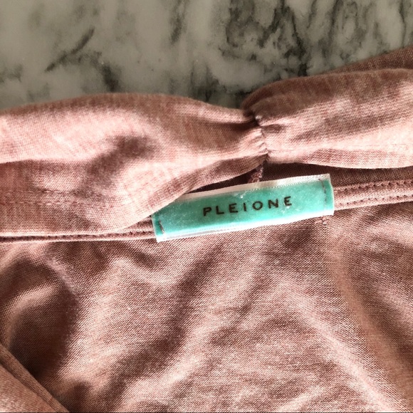 Ruffled breezy blush pink cardigan - Picture 5 of 6